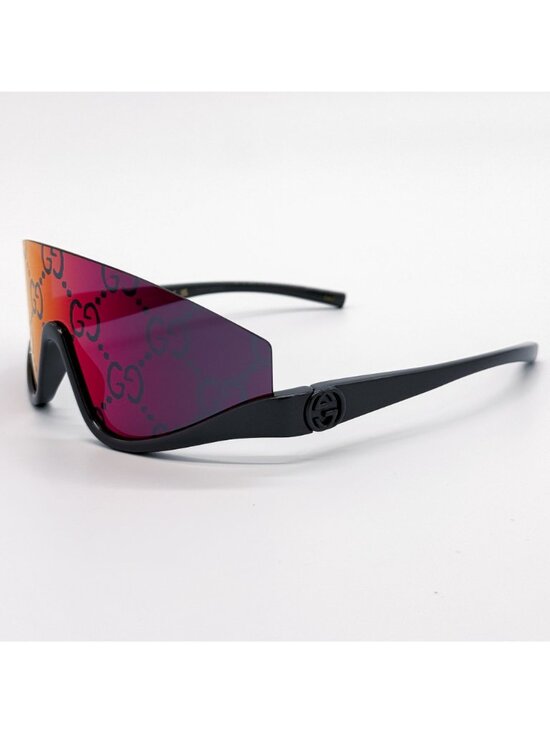 NEW GUCCI SUNGLASSES GG1650S 009 SHIELD MULTICOLOR UNISEX GUCCI EYEWEAR